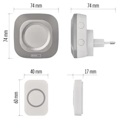 Drahtlose Türklingel P5733S