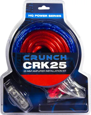 Obrázek produktu pro Crunch CRK25, Sada kabeláže, Černá, Modrá, Červená