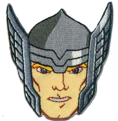 Obrázek produktu pro Marvel © Avengers Thor - nášivka, nažehlovací nášivka, nášivka, nášivky, k nažehlení, velikost: 6,9 x 6,1 cm