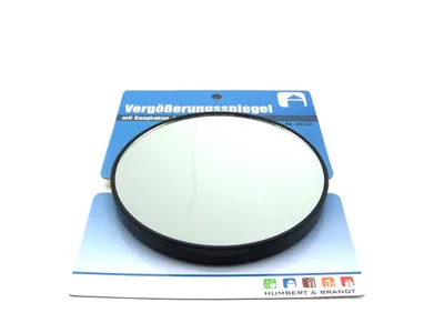 Produktbild von Kosmetikspiegel mit Saugnäpfe, Kosmetik, 12 fach, ca. 13 cm Ø, rund,