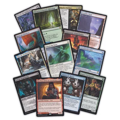 Produktbild von Magic the Gathering - 50 Karten-Draftset "Kaldheim" Rare Uncommon Common ohne Doppelte DE