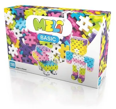 Immagine prodotto di Meli Basic Pink 150 mattoncini per costruzioni e blocchi da costruzione
