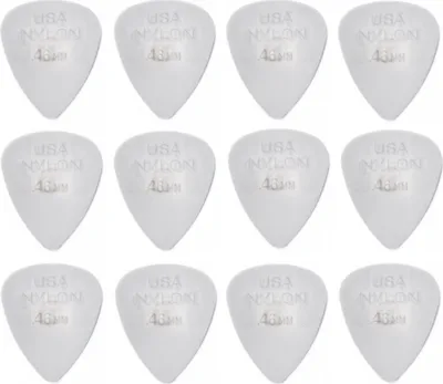 Immagine prodotto di 12x Dunlop Nylon Standard Plektren - 0,46 mm - crema