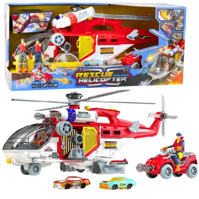 Zdjęcie produktu dla Zestaw wielofunkcyjnych akcesoriów do helikoptera ratunkowego, świateł i dźwięków
