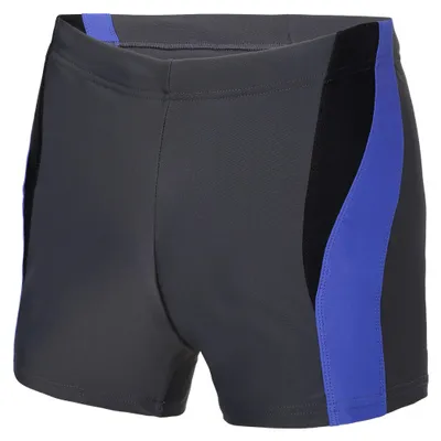 Image de Maillot de bain Ladeheid pour homme, short de bain court, maillot de bain ajusté, short de bain LA40-255 (graphite/noir/bleu, XL)