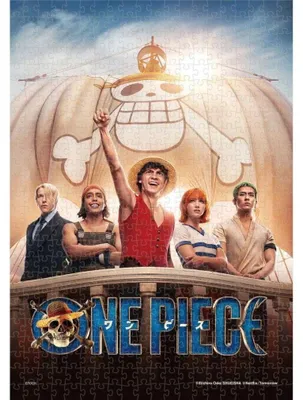 Image de Puzzle One Piece de 500 pièces : l'équipage du Chapeau de paille