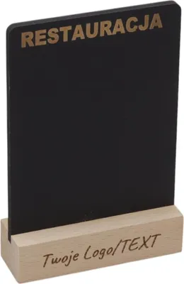Obrázek produktu pro WERBETAFEL INFORMATIONSCHILD Kreide MENÜ A6 18x12cm + BELIEBIGE GRAVUR