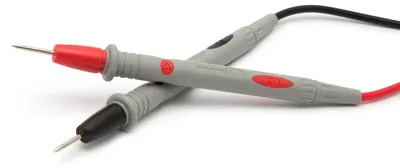 Produktbild von Messkabel mit Prüfklemme und Bananenbusanschluss - 93 cm [25384]