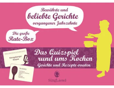 Produktbild von Die große Rate-Box rund ums Kochen für Senioren