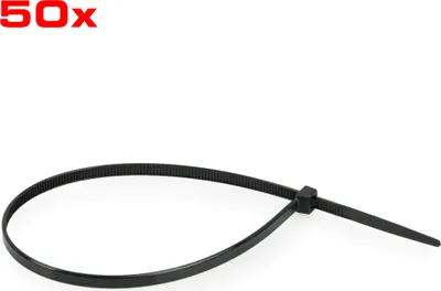 Produktbild von Kabelbinder, 540 mm in schwarz, 50 Stück Beutel