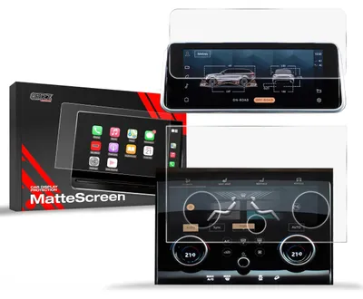 Produktbild von Matte Autodisplayfolie 2in1 für Range Rover Evoque (2019-2023), Grizz Protector