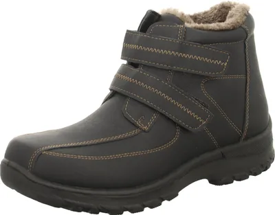 Produktbild von Paulo G. Herren-Winter-Stiefel gefüttert Schwarz-Braun, Farbe:schwarz, EU Größe:46