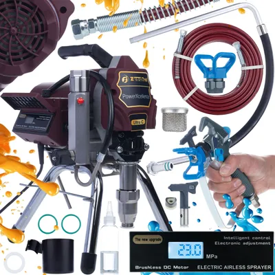 Produktbild von Zenthril Ultra C Lackieranlage, 3000 W, 20 MPa, 0,031 Zoll, 3,5 l/min, PowerXcellence-Serie