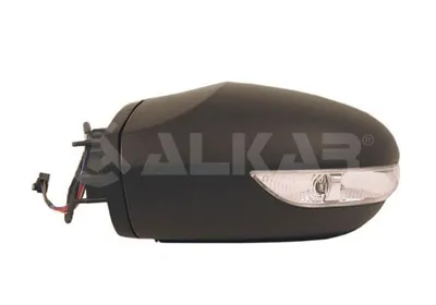 Produktbild von ALKAR 6127557 Außenspiegel Seitenspiegel Links passend für MERCEDES-BENZ A-Klasse (W169) Beheizt Asphärisch Grundiert Elektrisch