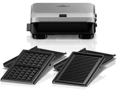 Produktbild von Grill – BRAUN – Sandwichmaker 5 SM5005 – 800 W – Edelstahl / Schwarz