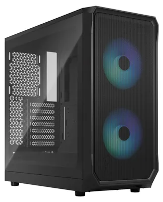 Produktbild von Focus 2 RGB Black TG Clear Tint (schwarz, Tempered Glass)