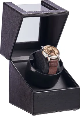 Obrázek produktu pro Crenex Automatic Watchwinder Watch Box Watchwinder Box Wood pro 1 hodinky