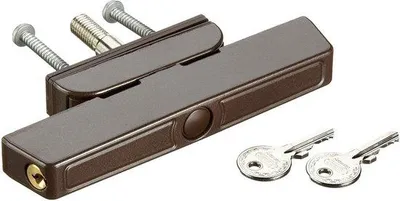 Produktbild von ABUS Fenstersicherung 2520 Zusatzschloss weiß 16,4 x 16,4 x 7,8 cm