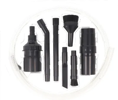 Produktbild von 8-teiliges PC-Aufsatz-Set für Staubsauger inklusive Miniatur Schlauch