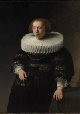Obrázok produktu pre Grafika Puzzle Rembrandt - Portrét ženy 1000 dielikov klasické