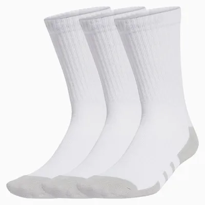 Immagine prodotto di Adidas - Calzini "Essentials" unisex da uomo/donna, tecnologia Climacool (confezione da 3) SX480 (taglia EU 40-42) (bianchi)