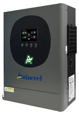 Image de Onduleur solaire hybride, double sortie, technologie MPPT, 6200 W - 48 V - Wi-Fi