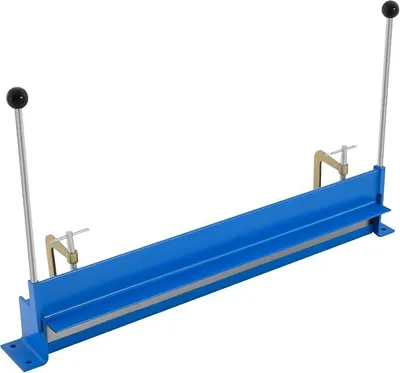 Produktbild von Abkantbank Manuell Kantbank Schwenkbiegemaschine Blechbiegemaschine 760 mm Max. 90° Biegewinkel Schwenkbiegemaschine für Werkstatt Metallbearbeitung