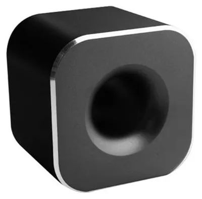 Produktbild von Quadratischer Stiftehalter aus Metall, multifunktionaler Stiftehalter für Schreibtisch, Büro und Zuhause – schwarz
