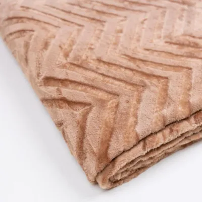 Obrázok produktu pre Teplá Dekoračná Deka Prehoz Na Posteľ Darčeková Deka 200X220 Cm Hnedý Vzor