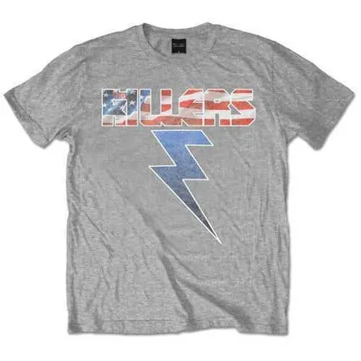 Produktbild von The Killers | Offizielles Band T-Shirt | Bolt, X-Large, Grau