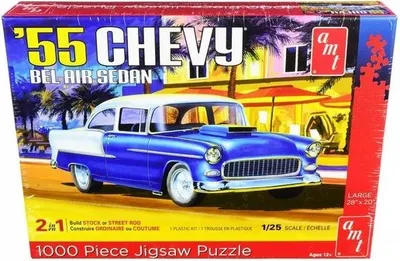Image de Puzzle Chevy Bel Air Sedan 1955 - 1:25 - AMT