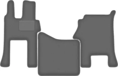 Produktbild von Graphit-Fußmatten für: Mercedes Actros MP4 Breitkabine (2011-)