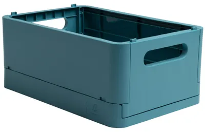 Produktbild von Exacompta 27134D, Aufbewahrungsbox, Blau, Rechteckig, Polypropylen (PP), Einfarbig, Drinnen