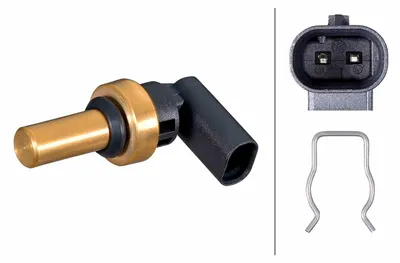 Produktbild von Sensor Kühlmitteltemperatur geschraubt 2-polig HELLA für u.a. OPEL ASTRA