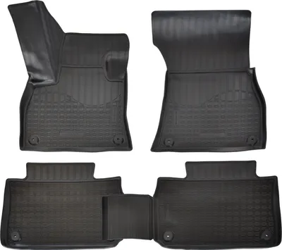 Produktbild von NORM LINERS | 3D Gummimatten Auto Matten Fussmatten Kompatibel mit Audi E-Tron ab 2018 4tlg, Individuelle Passform mit Hohem Rand cca 4-5cm, Allwetter,