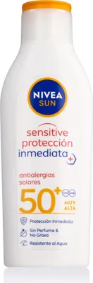 Image de Nivea Sun Sensitive Spf50+ Lait 200ml