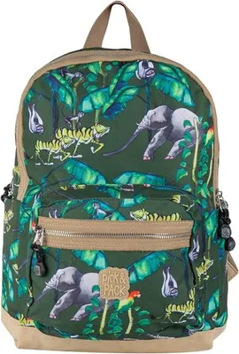 Produktbild von Pick & Pack Rucksack Jungle S Bambus für Kinder - nachhaltig & fröhlich