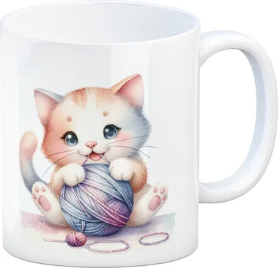 Produktbild von Katzentasse Kaffeebecher