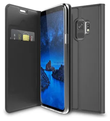 Obrázok produktu pre Kryt na mobilný telefón Samsung Galaxy S9 Book Case Ochranný kryt Slim Flip Cover Case