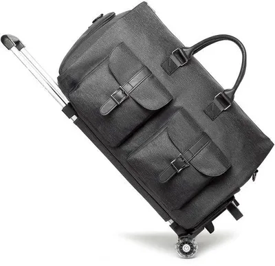 Image de Valise à roulettes, valise à roulettes pour vêtements, valise à roulettes avec compartiment à chaussures