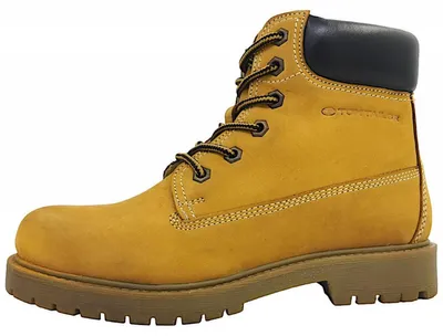 Imagen del producto de Zapatos de mujer de la marca Tom Tailor, tipo bota, con cordones, de color amarillo, para uso casual