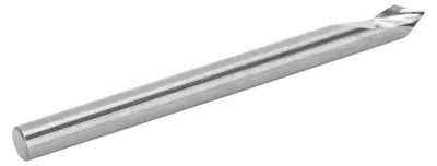 Produktbild von Bohrerspitzenschneider 3,175 mm Gravur Fräsen Holzbearbeitungswerkzeug Hardware 3,175 x 60 ° x 0,2 x 40 L
