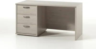 Produktbild von Meublorama NT-NANI-NANBU*2C/74KG, Homeoffice, Rechteckige Form, Braun, MDF-Platten, 3 Schublade(n), 670 mm