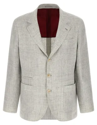 Produktbild von Brunello Cucinelli Blazer aus Leinen in Beige