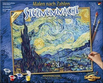 Produktbild von Schipper 609130816 MNZ - Sternennacht, Malen nach Zahlen