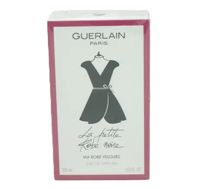 Produktbild von Guerlain La Petite Robe Noire Velours, Frauen, 100 ml, Nicht nachfüllbare Flasche, Bergamotte, Kirsche (Frucht), Mandarine, Rose, Violett, Patschuli, Tonka-Bohne