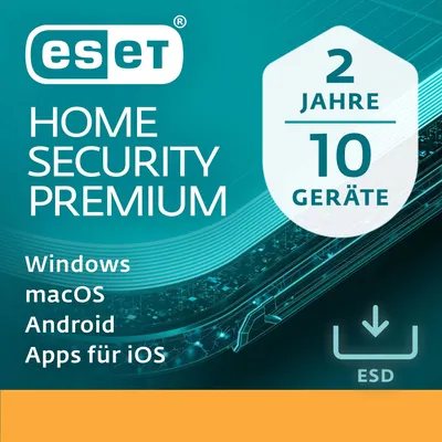 Obrázok produktu pre ESET Home Security Premium, 10 licencia(ie/ií), 2 rok / roky, Elektronický softvér na stiahnutie (ESD)