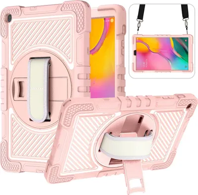 Produktbild von Tasche für Samsung Galaxy Tab A 8.0" mit Schultergurt Pink