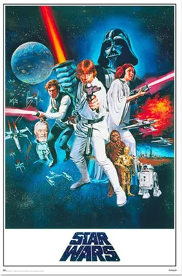Immagine prodotto di Star Wars - Classico - Poster cinematografico - Dimensioni 61x91,5 cm