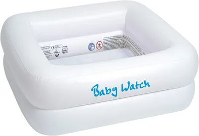 Produktbild von Planschbecken-18122 Babywatch Planschbecken, Weiss, 85 x 33 x 85 cm, Weiß